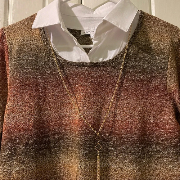Notations sweater-medium like new - Picture 10 of 10